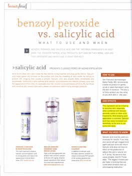 Benzoyl Peroxide Vs. Salicylic Acid WHAT to USE and WHEN