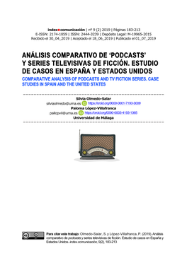 Podcasts’ Y Series Televisivas De Ficción