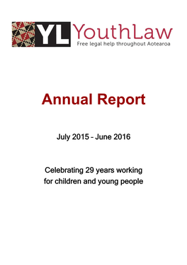 Annual Report 2016