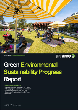 Green Environmental Sustainability Progress Report