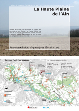 La Haute Plaine De L'ain