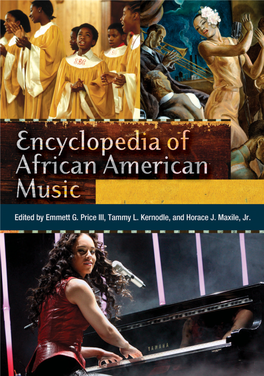 Encyclopedia of African American Music Advisory Board