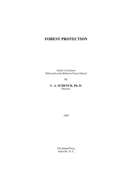 Forest Protection