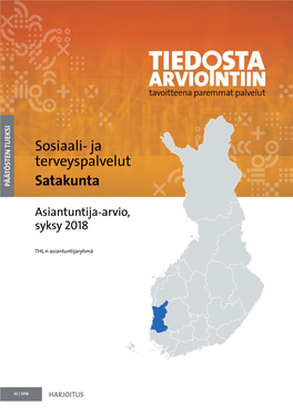 Sosiaali- Ja Terveyspalvelut Satakunta HARJOITUS