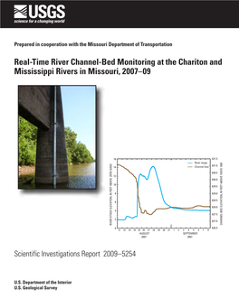 Real-Time River Channel-Bed Monitoring at the Chariton and Mississippi Rivers in Missouri, 2007–09