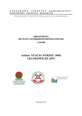 Arkusz STACJA NURZEC (496) I KLUKOWICZE (497)