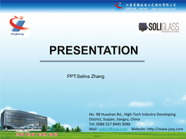 PPT:Selina Zhang