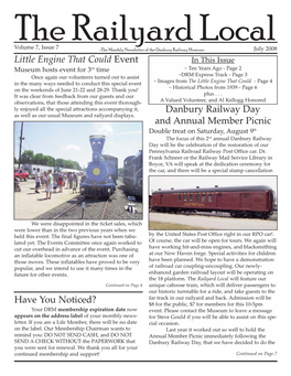 Little Engine That Could Event Danbury Railway Day and Annual