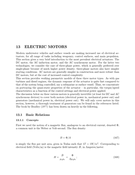 13 Electric Motors