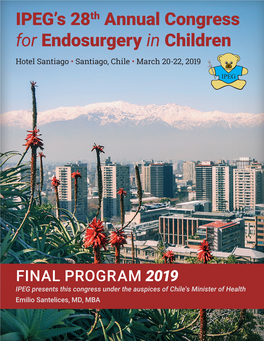 2019 Final Program and Abstract Book