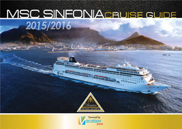 Msc Sinfoniacruise Guide 2015/2016