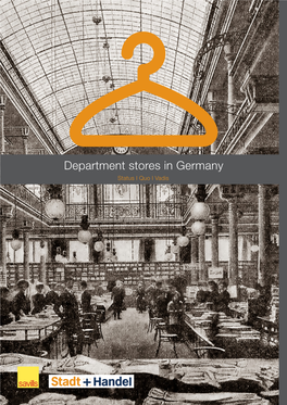 Department Stores in Germany Status I Quo I Vadis