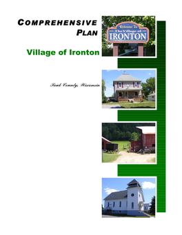 Village of Ironton Comprehensive Plan Table of Contents