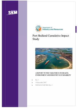 Port Hedland Cumulative Impact Study