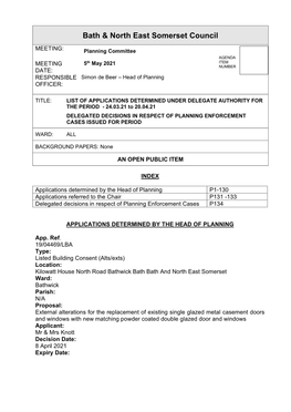 Bath & North East Somerset Council