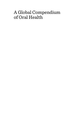 A Global Compendium of Oral Health
