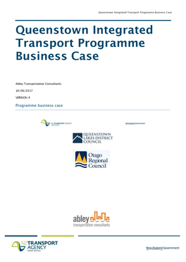 Queenstown Integrated Transport Programme Business Case
