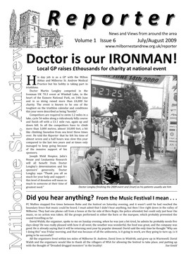 Doctor Is Our IRONMAN! Local GP Raises £Thousands for Charity at National Event