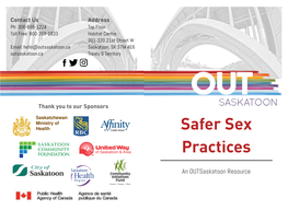 Safer Sex Practices