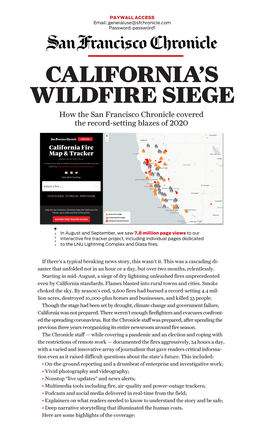 California's Wildfire Siege