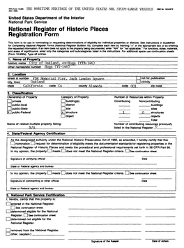 National Register of Historic Places Registration Form