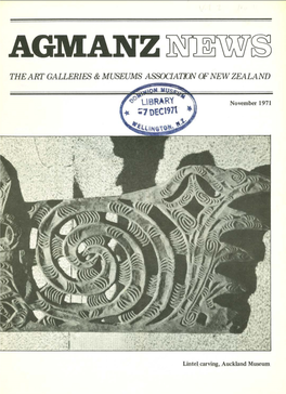 AGMANZ News Volume 2 Number 11 November 1971.Tif