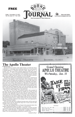 The Apollo Theater