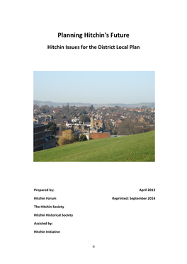 Planning Hitchin's Future