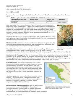 Abies Bracteata Revised 2011 1 Abies Bracteata (D. Don) Poit