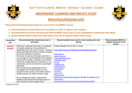 Course/Sub Ject APPLIED SCIENCE