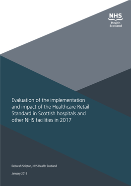 Evaluation of the Healthcare Retail Standard