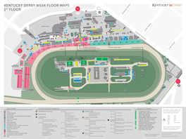 Kentucky Derby Week Floor Maps 1St Floor