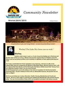 Community Newsletter