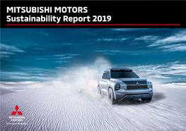 Mitsubishi Motors Sustainability Report 2019