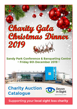 Charity Gala Christmas Dinner 2019