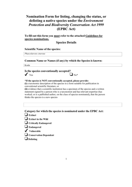 Species-Nomination-Form Final