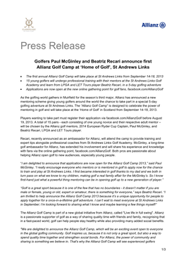 Press Release