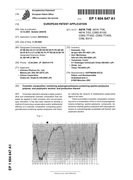 Cosmetic Composition Containing Polyorganosiloxane-Containing Epsilon-Polylysine Polymer, and Polyhydric Alcohol, and Production Thereof