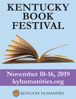November 10-16, 2019 Kyhumanities.Org