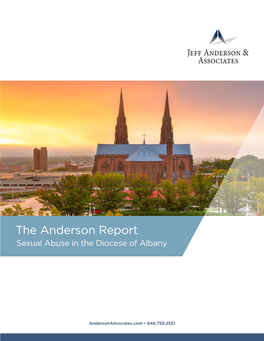 The Anderson Report: Sexual Abuse in the Diocese of Albany