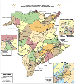 Provincial Electoral Districts Circonscriptions Électorales Provinciales