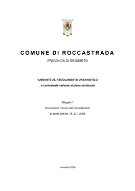 Comune Di Roccastrada