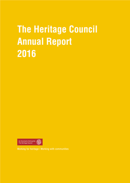 The Heritage Council Annual Report 2016