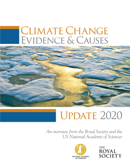 Climate Change: Evidence & Causes 2020