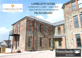 LAMELLION HOUSE from £185,000