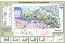 Mississippian Subcrop Map and Selected Oil-Production Data, Southeastern Saskatchewan E