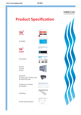 Product Specification