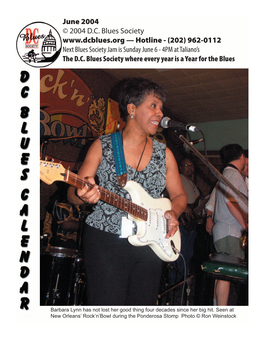 June 2004 Dcblues Calendar.Indd