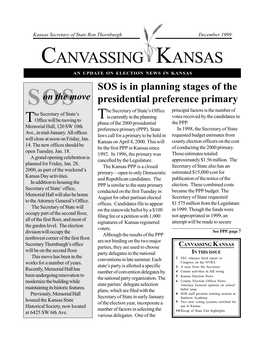 Canvassing Kansas