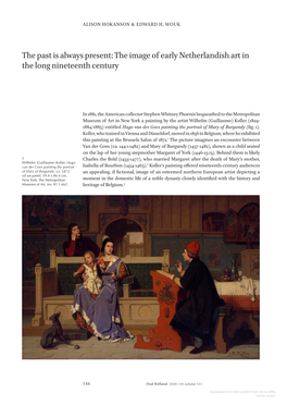 The Image of Early Netherlandish Art in the Long Nineteenth Century